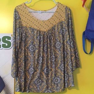 Women’s 3/4 sleeve blouse